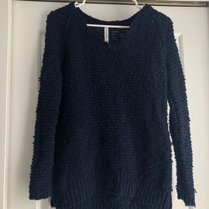 AEROPOSTALE Navy Knitted Sweater